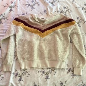 comfy zipper 80s fall sweater